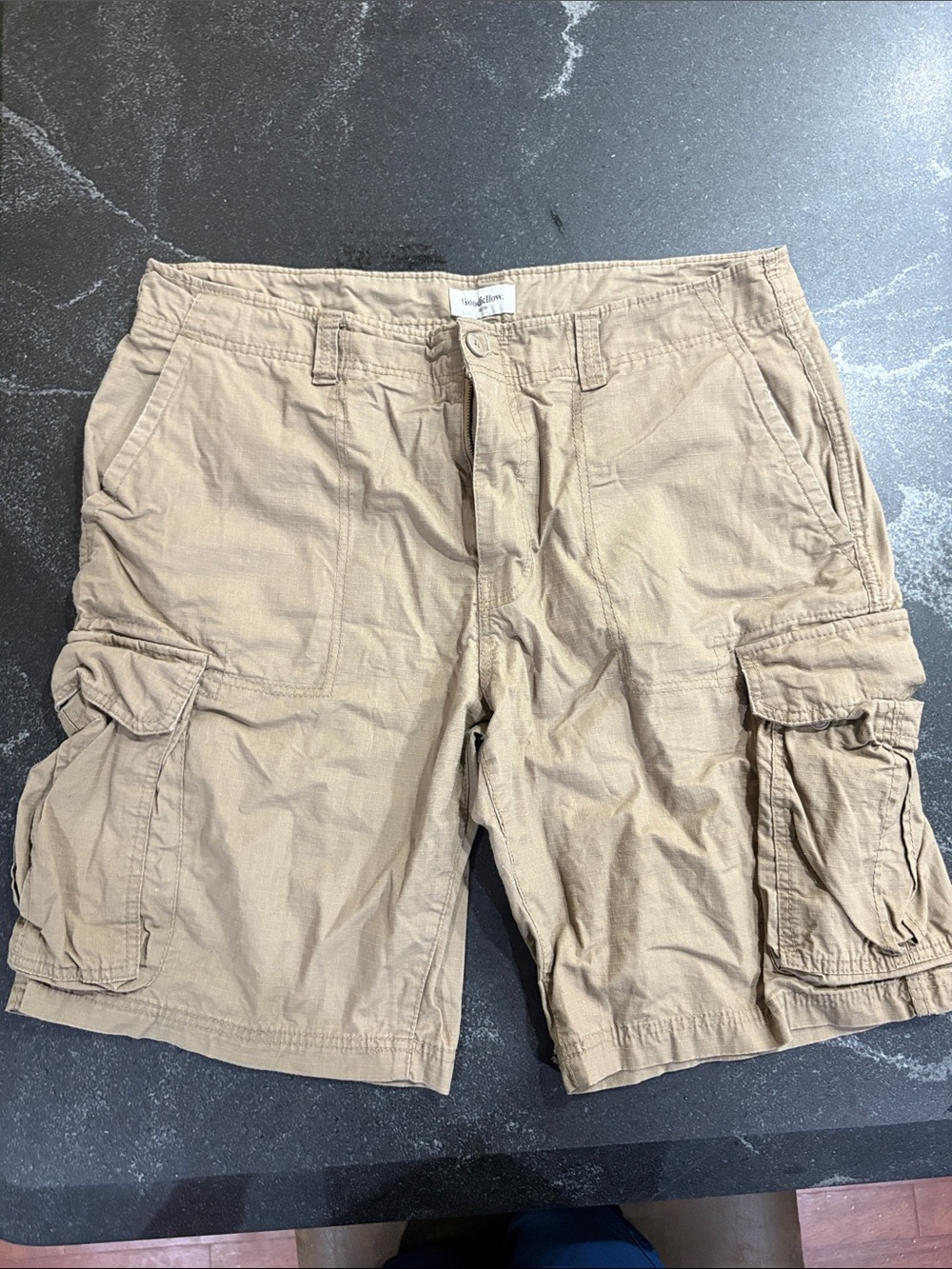 Goodfellow & Co Tan Cargo Shorts